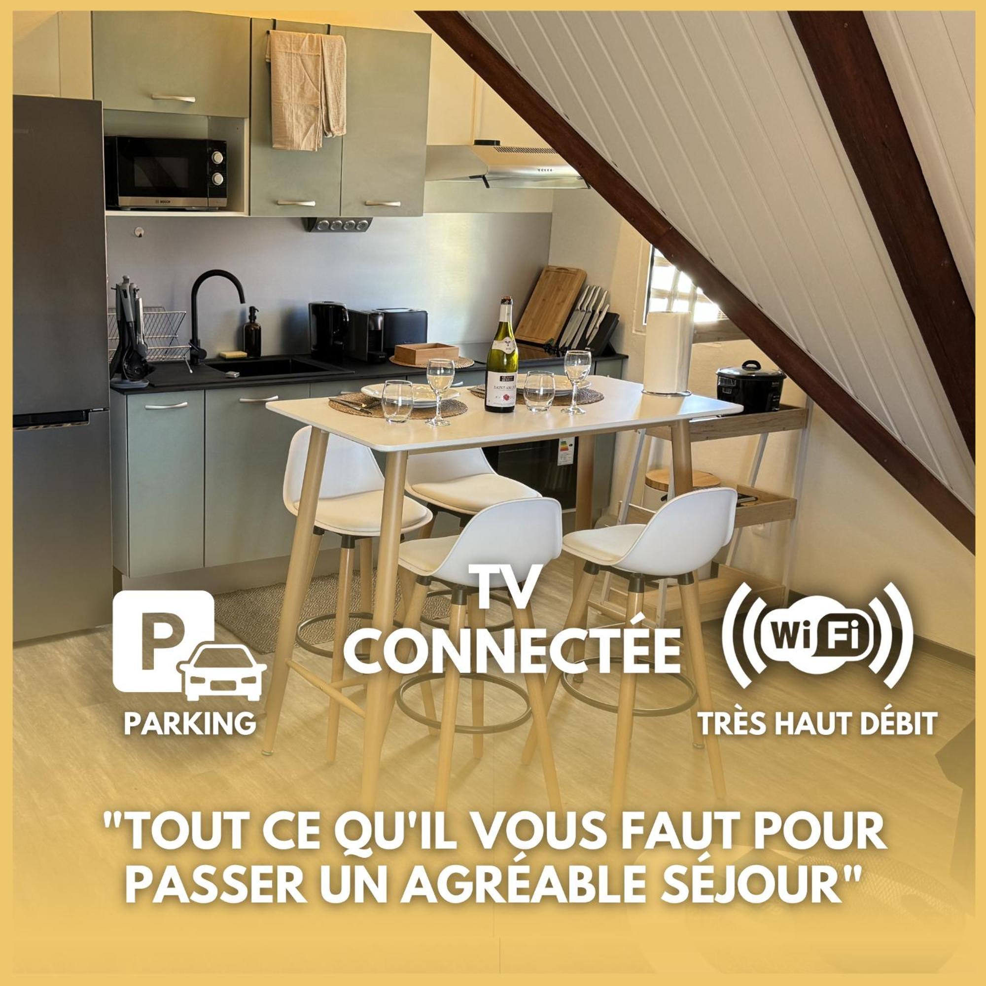 Appartamento T2 Le Cosy, Au Coeur De Montjoly, Parking, Clim Remire-Montjoly Esterno foto